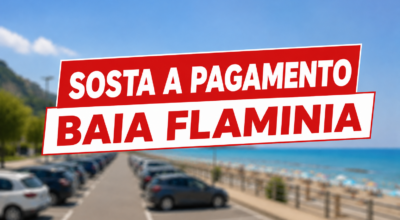Baia Flaminia: sosta a pagamento dal 13 giugno